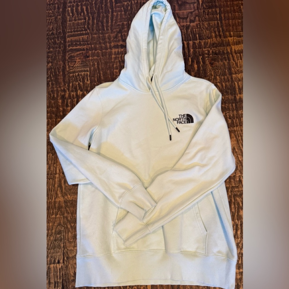 The North Face Women's White Hoodie Sz med